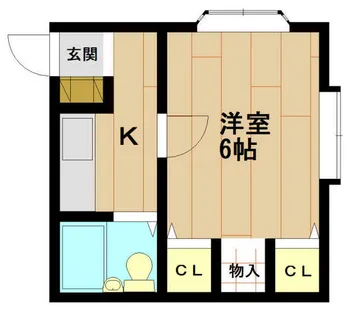 ルフォレ【1階】の間取り
