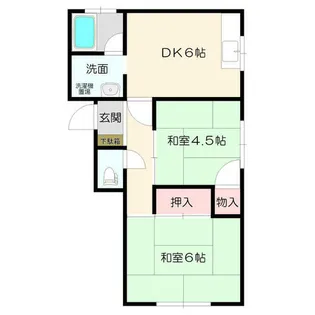土井マンション【3階】の間取り
