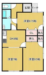 福岡県みやま市瀬高町下庄【一戸建】の外観