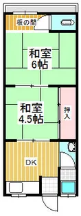 大阪府河内長野市千代田南町【マンション】の間取り