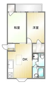 大阪府豊中市岡町南1丁目【タウンハウス】の間取り
