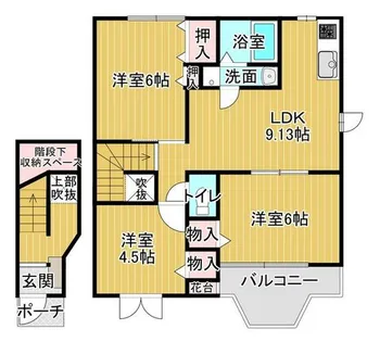 ドリーム8ハイツ【2階】の間取り