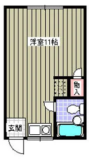 シャトレ等持院【2階】の間取り