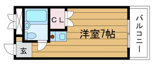プレアール正雀【5階】の間取り