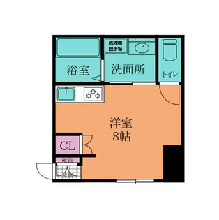 1Rの間取り画像