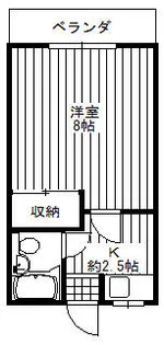 レモンハウス【105号室】の間取り