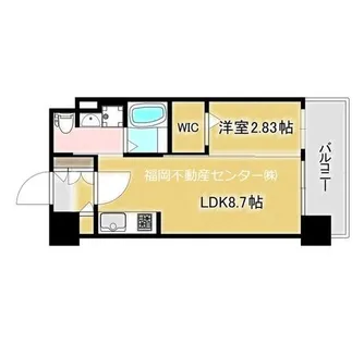 グランフォーレプライム博多【2階】の間取り