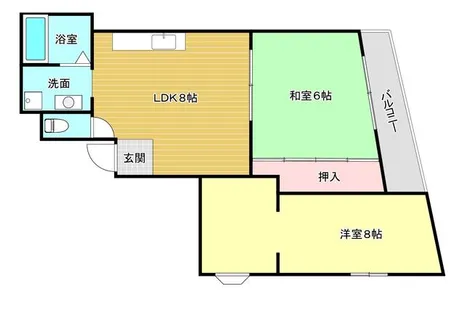 ドエル・ヒロ【303号室】の間取り