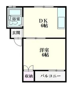 ハイツラベンダー【3階】の間取り