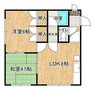 狩野マンション【2階】の間取り