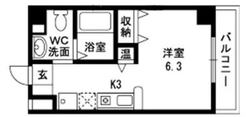 ESPOIR【2階】の間取り