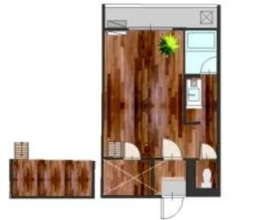 セザンヌ新栄【106号室】の間取り