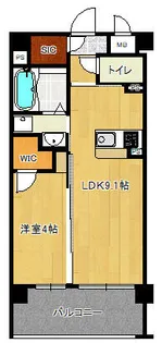 MID ISLE HARUYOSHI【302号室】の間取り