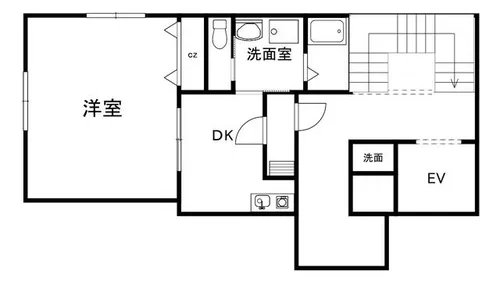 中井マンション【2階】の間取り