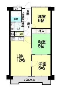 サンセレクト稲積公園Ⅱ【5階】の間取り