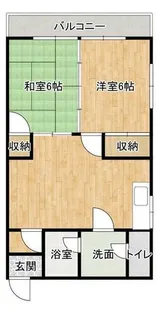 福岡県北九州市小倉南区徳力6丁目【マンション】の間取り