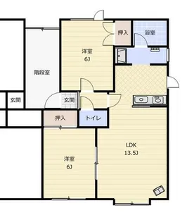 花園Ⅴ番館【1階】の間取り