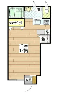 シェノン【1階】の間取り