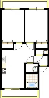 土居パレス【2階】の間取り
