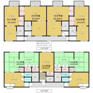 京都府舞鶴市田中町【アパート】の外観