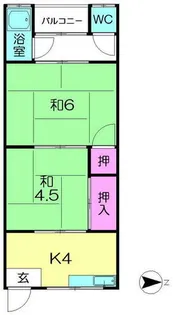 青野荘【2階】の間取り