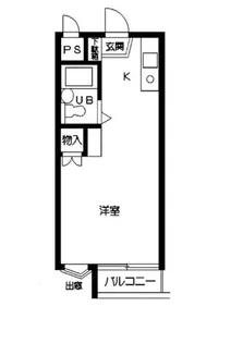 ジャルダンS【A-303号室】の間取り