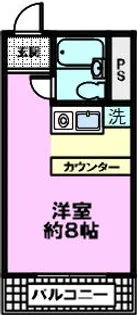 セントラム【507号室】の間取り