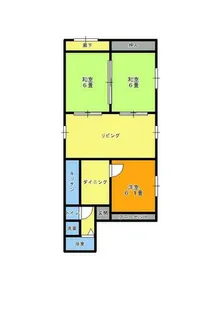 福岡県北九州市門司区柳町1丁目【マンション】の間取り