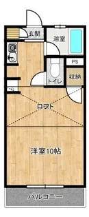 ガーデンハウス【103号室】の間取り