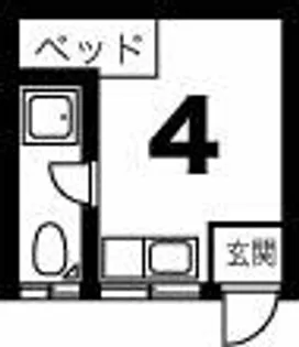 七福荘【1階】の間取り