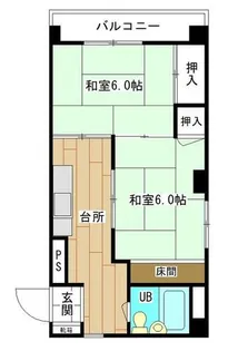 寺嶋ビル【303号室】の間取り