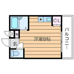 ネオセレス五番館【3階】の間取り