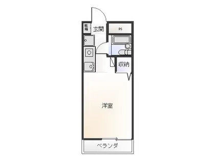 プレジール甲西A【2階】の間取り