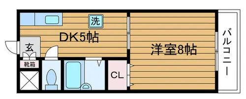 大阪府吹田市山手町3丁目【マンション】の間取り