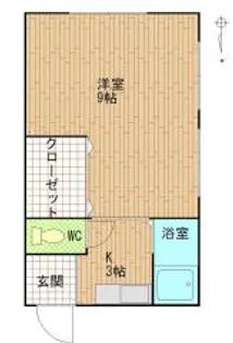第一金光ビル【4階】の間取り