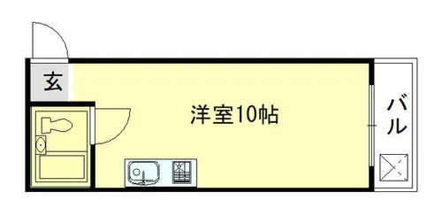 グレイスハイツ西明石【502号室】の間取り