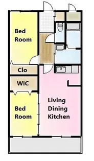 ラコンテカーサ【1階】の間取り