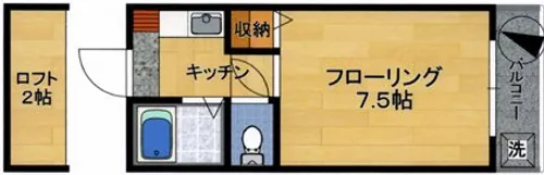 アミューズメント志免【2階】の間取り