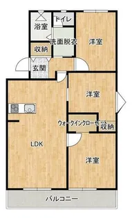 RAY霧ヶ丘【1階】の間取り