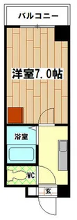 福岡県北九州市小倉北区真鶴1丁目【マンション】の間取り
