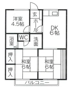 ベアーズコーポ【2階】の間取り