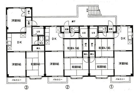 A・メゾン芳賀【102号室】の間取り