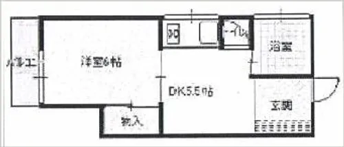 丸和コーポ【301号室】の間取り
