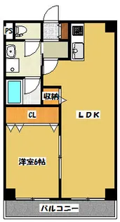 コーポノーブル【303号室】の間取り