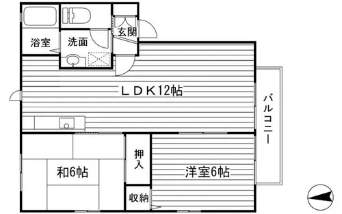 プティ・パレ【203号室】の間取り