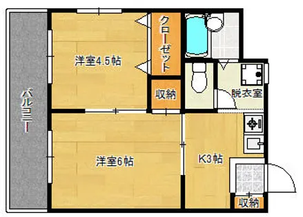 ロイヤルM【7階】の間取り