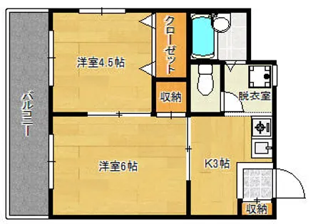 ロイヤルM【4階】の間取り
