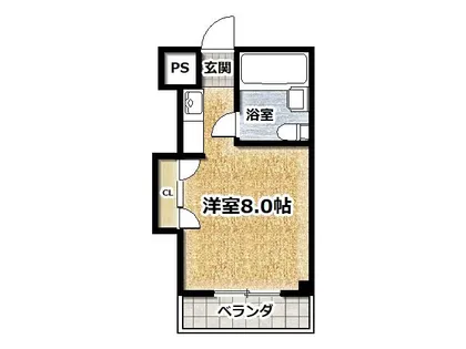 京都府京都市伏見区肥後町【マンション】の間取り