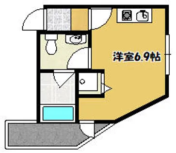 LISソフィア大東【2階】の間取り