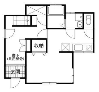 ル・ソレイユ【201号室】の間取り